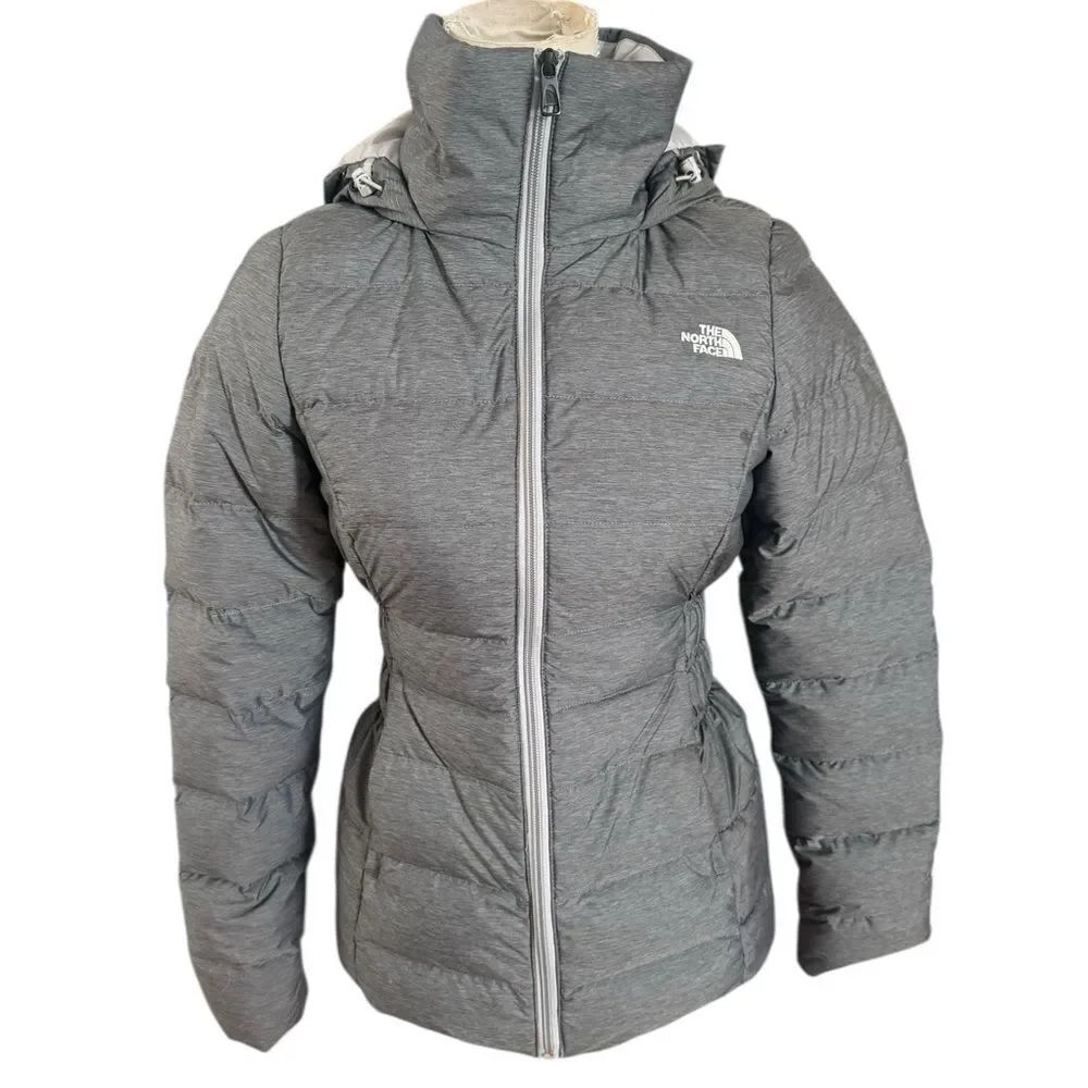 The North Face W Gotham Jacket II Gray XS NWOT * no faux fur